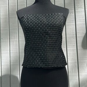 Vintage Jessica Scott McClintock Strapless Bustier Top Vintage 2000 Millennium